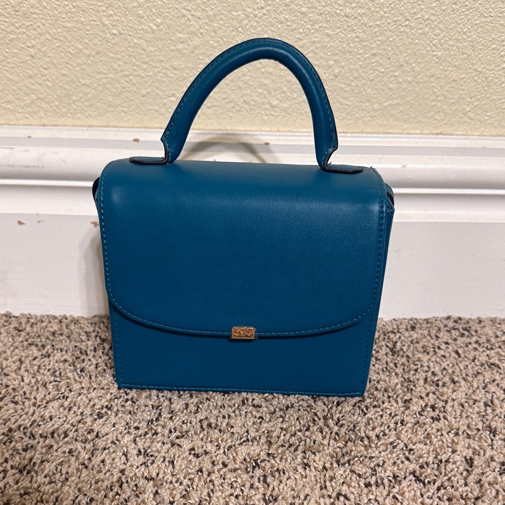 A New Day Teal Mini Bag
